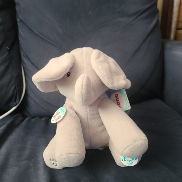 Baby GUND Animated Flappy the Elephant Plush, Singing Stuffed Animal Baby Toy - Picture 4 of 8